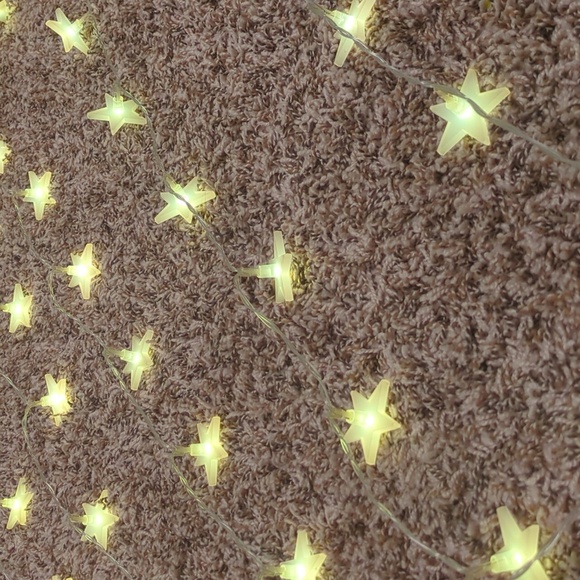 LouisChoice battery operated star string yellow light pack flash - Picture 6 of 7